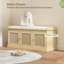 Polyester Upholstered Bench