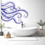 Pieuvre, décalcomanie murale, tentacules, animaux de la mer, décorations murales pour salle de bain, autocollants, vinyle, 319DRE-1987317560-1987317447