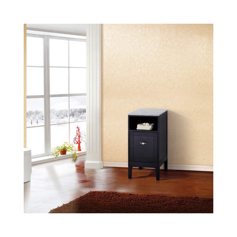 Armoire l 16 "x H 32,3", Espresso