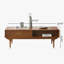 Table basse de style Mid-Century moderne