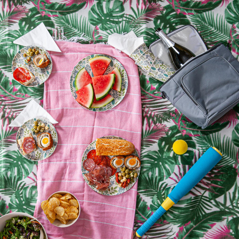 Nicola Spring - Picnic Blanket - 130 x 168cm - Tropical