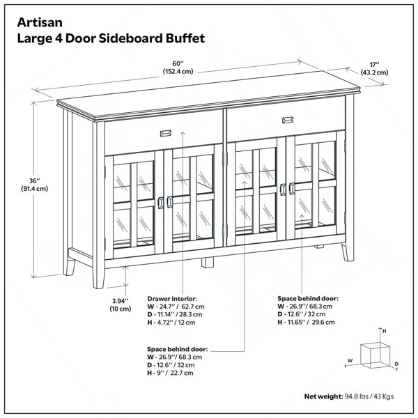 Dimensions du produit