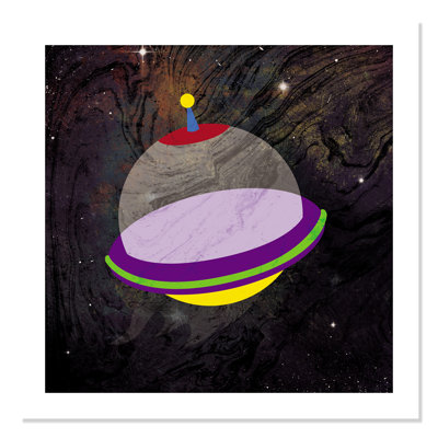Impression sur papier roulée «Spaceship Adventure Three»