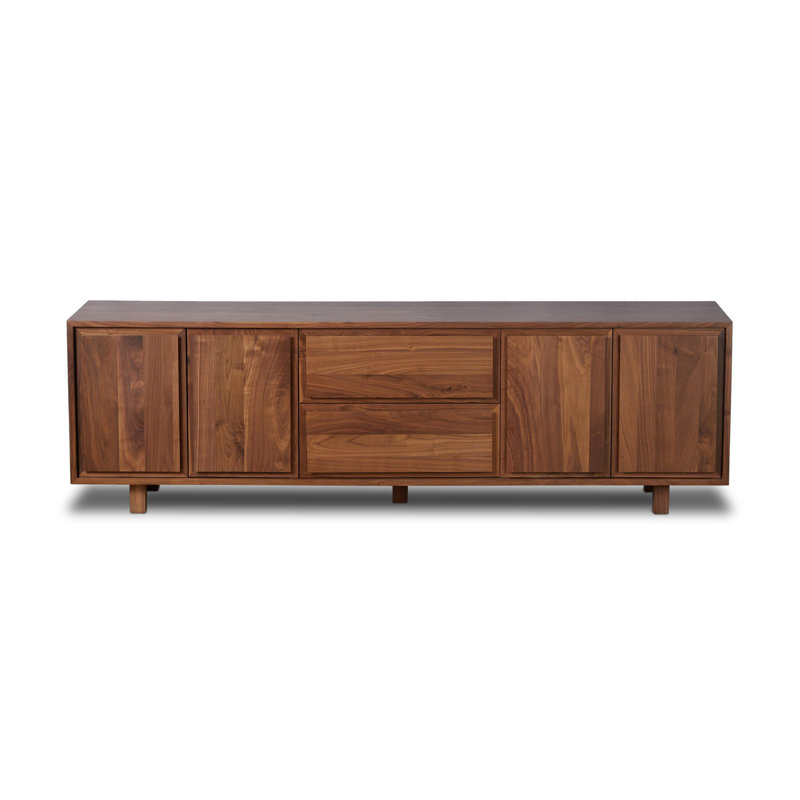 Console média Stafford - Noyer naturel