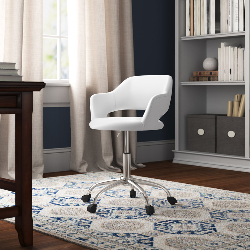  Chaise de bureau à domicile, blanc