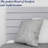 15" Premium Velvet Material Box Spring/Bed Frame With Headboard, Durable & Stylish Silver Metal Legs-992275083-992275085