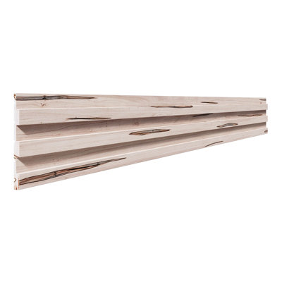 0.375  In. D X 5  In. W X 47.5  In. L  Unfinished Poplar Accent Wall Panel Moulding