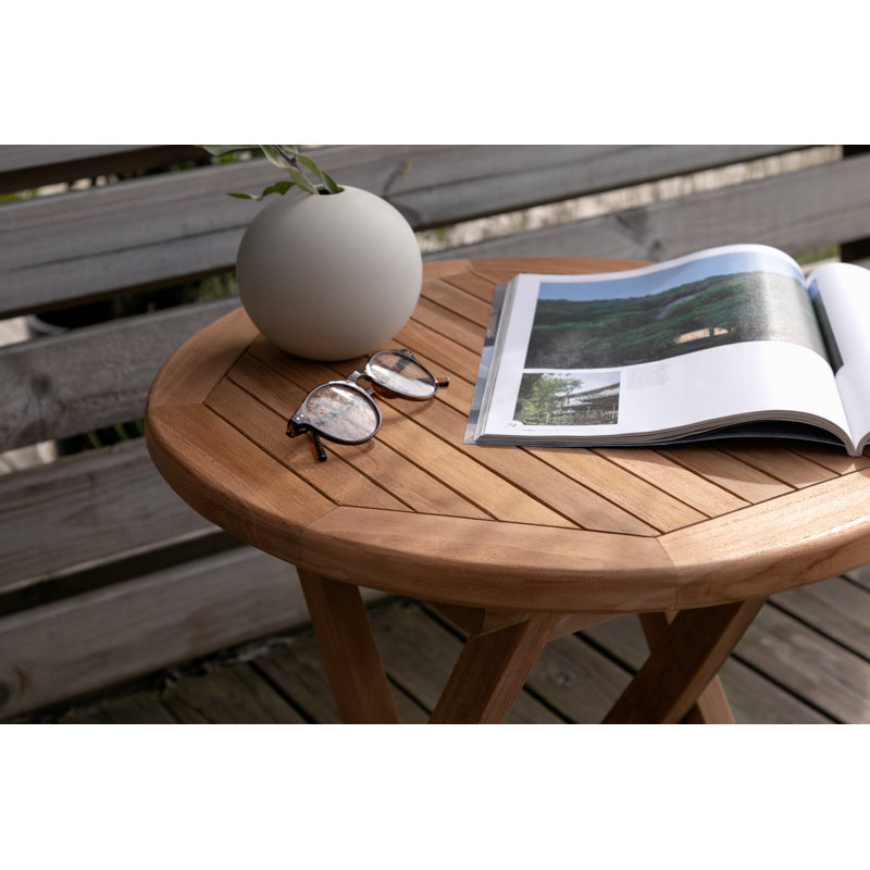 Stretton Round Outdoor Dining Table , 50cm cm W 50cm cm D