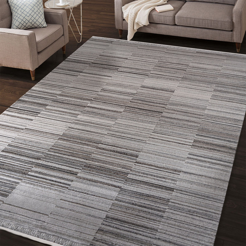 Tapis en coton Nastase, Rectangle 4 pi x 6 pi 3 po