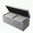 3-Piece Velvet Storage Ottoman Set,1 Rectangular Bench & 2 Small Stools