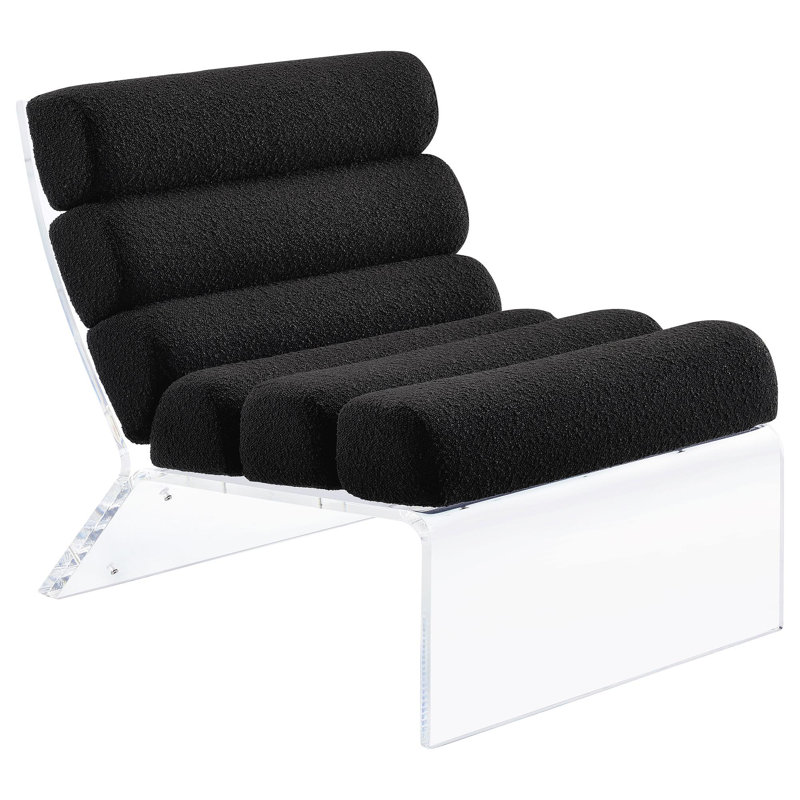 Chaise sans accoudoirs en acrylique Freeman