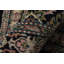 Tapis de couloir noir / rose / brun en laine noué à la main de style oriental 2 pi 7 po x 8 pi 7 po Roca