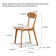 Passendale 6 - Person Solid Wood Top Four Leg Dining Set