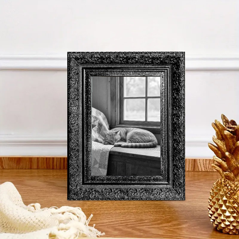 Cadre de table noir 1pc pour photos et décor 11 po x 14 po, Black, 1, L 11 po x H 14 po