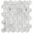 Echo White 12 in. x 14 in. Glossy Glass Floor and Wall Tile (15.64 sq. ft./Case)-36953930