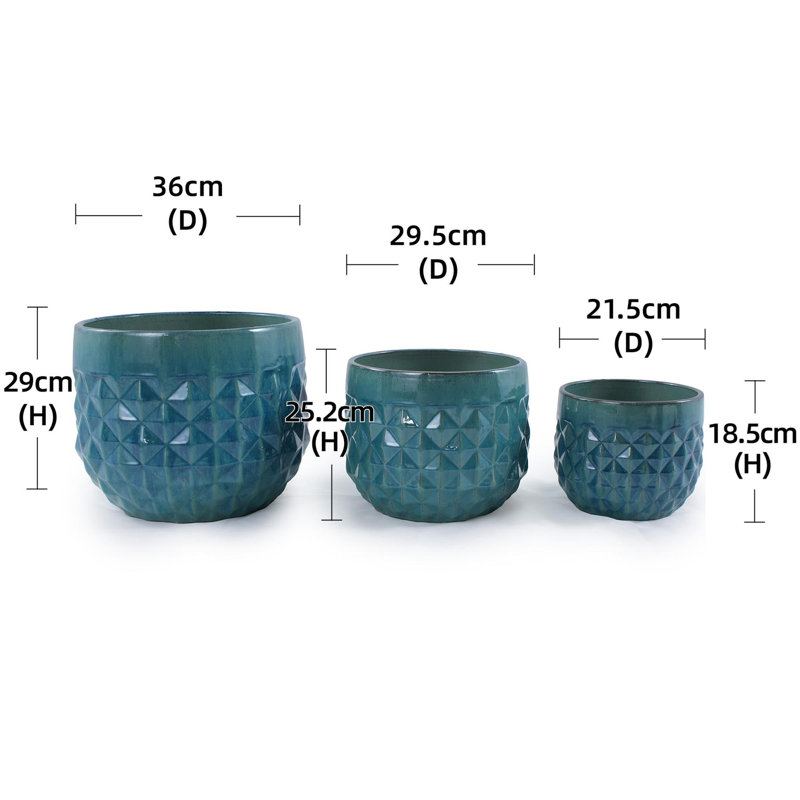 High-quality ceramic flower pots