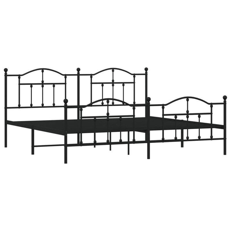 Anadolu Bed, Black, European Single (90 x 200cm)