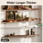 Tablettes murales flottantes en bois-1468714188