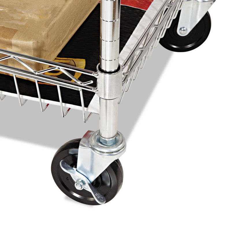 Two-Shelf,Carry-all Cart/Mail Cart,