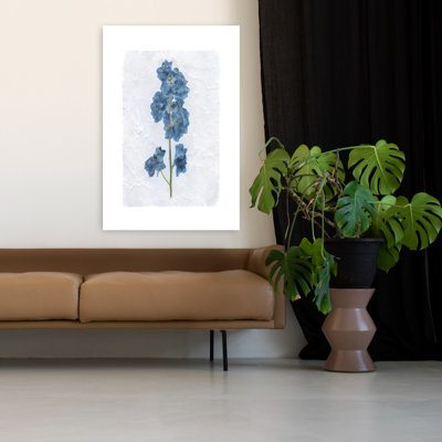 Art mural rétro Decoupage Floral III