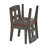 ECR4Kids Hideaway Chair, 11.5in Seat Height, Children's Furniture, 2-Pack-108896551