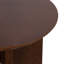 Table d'appoint ronde géométrique