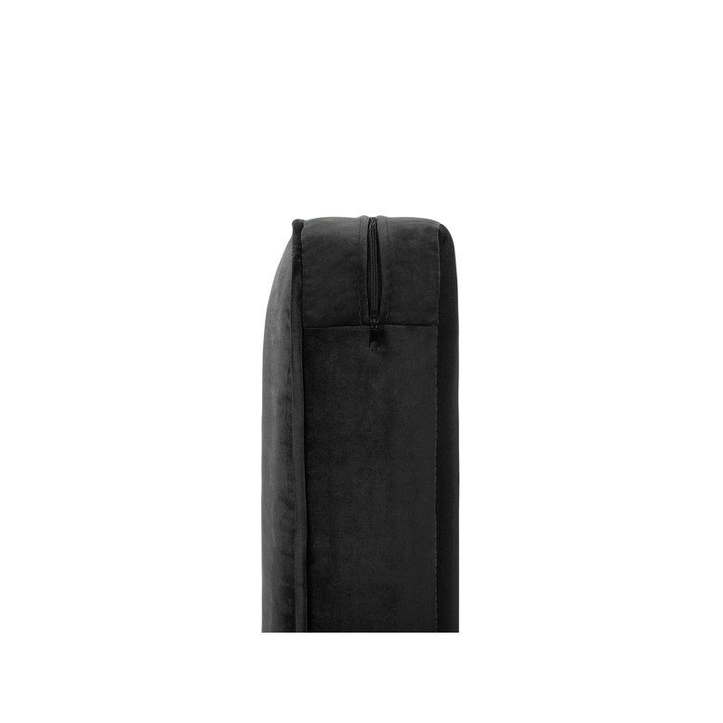 Couto 2 - Piece Velvet Living Room Set, Black