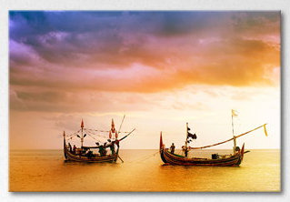 Wrapped Canvas Print, 80cm H x 120cm W x 2cm D