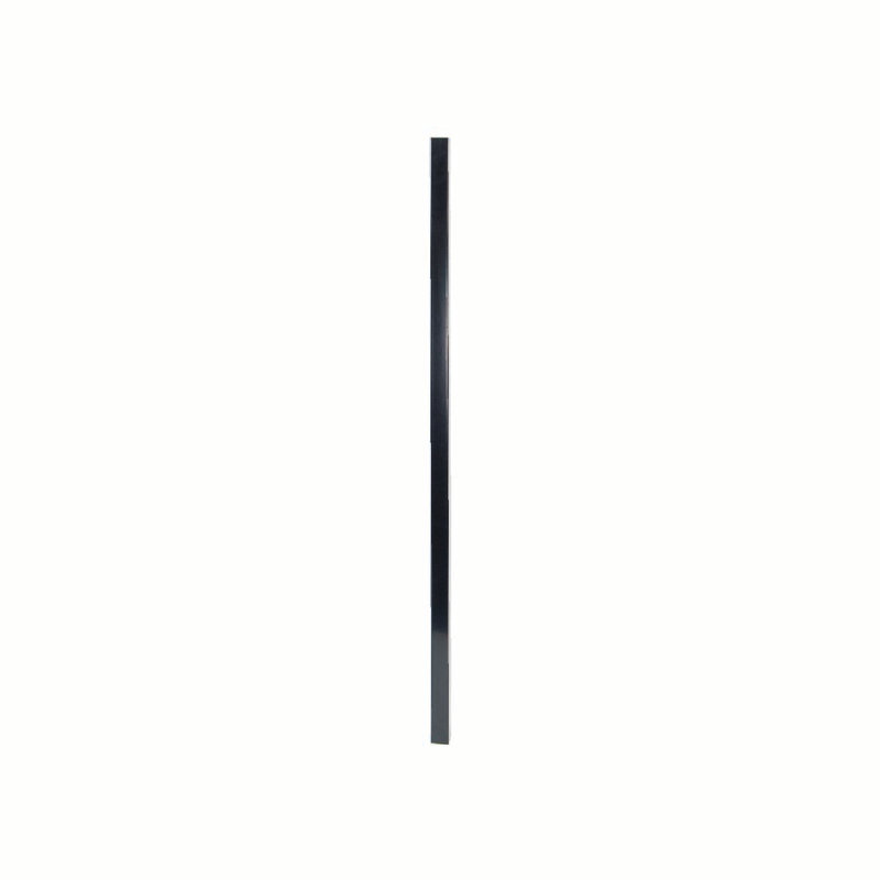 Gloss Black Powder Coat Square Metal Stair Baluster Set