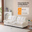 Causeuse en velours 80 po Cloud-106871449