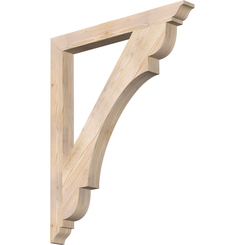 Support olympique traditionnel, Douglas (lisse), H 44 po x l 3,5 po x P 36 po