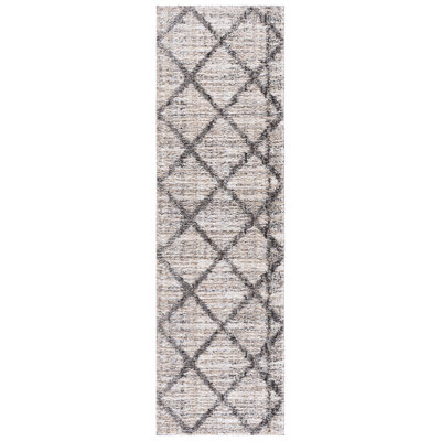 Everett Shag Performance Geometric Indoor Rug