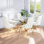 Chaise d'appoint rembourrée en velours-465854139