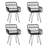 Madancy Patio Dining Set with Square Table-1756828556-1756828557