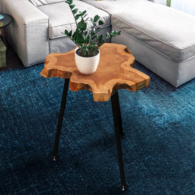 Braeden Solid Wood Top End Table