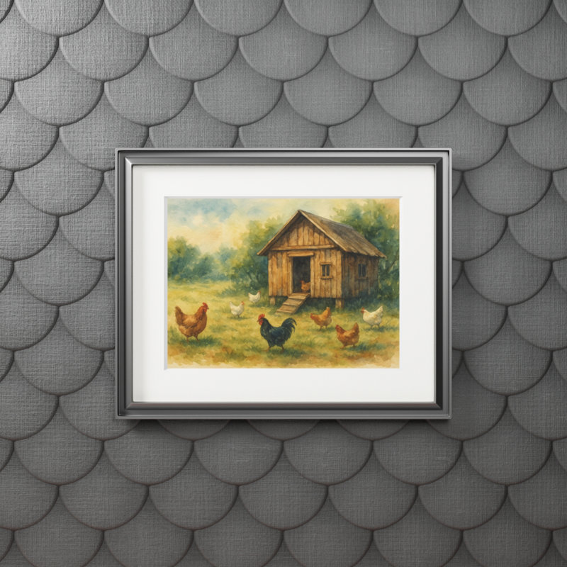 Clinger Single Picture Frame Print, 27.94 cm H x 35.56 cm W
