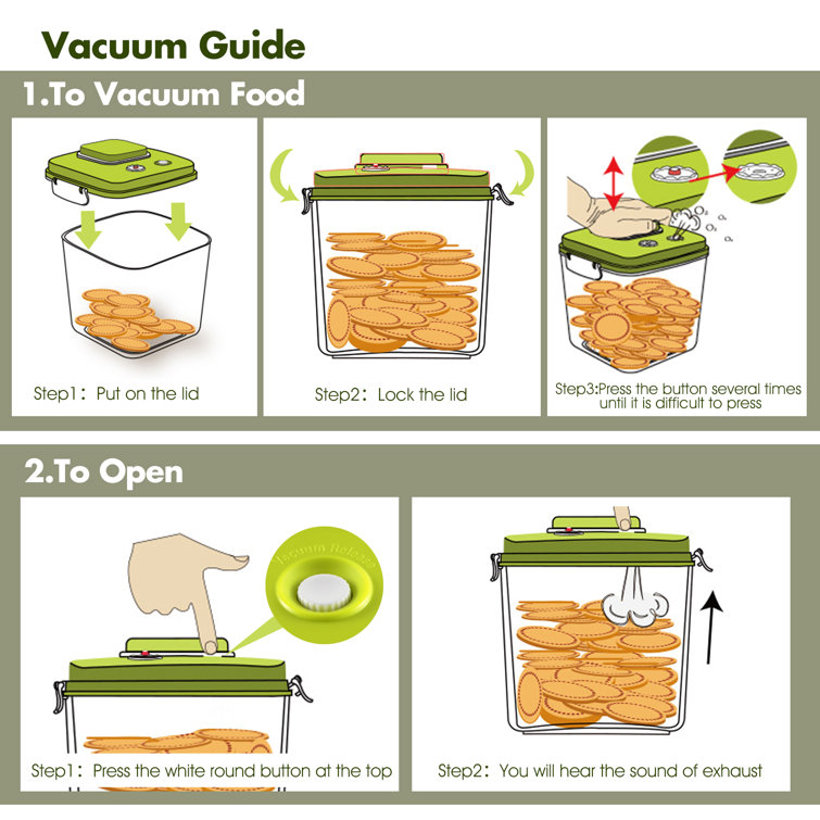 Sealable Plastic Food Container Set (5-Piece Set) Prep & Savour