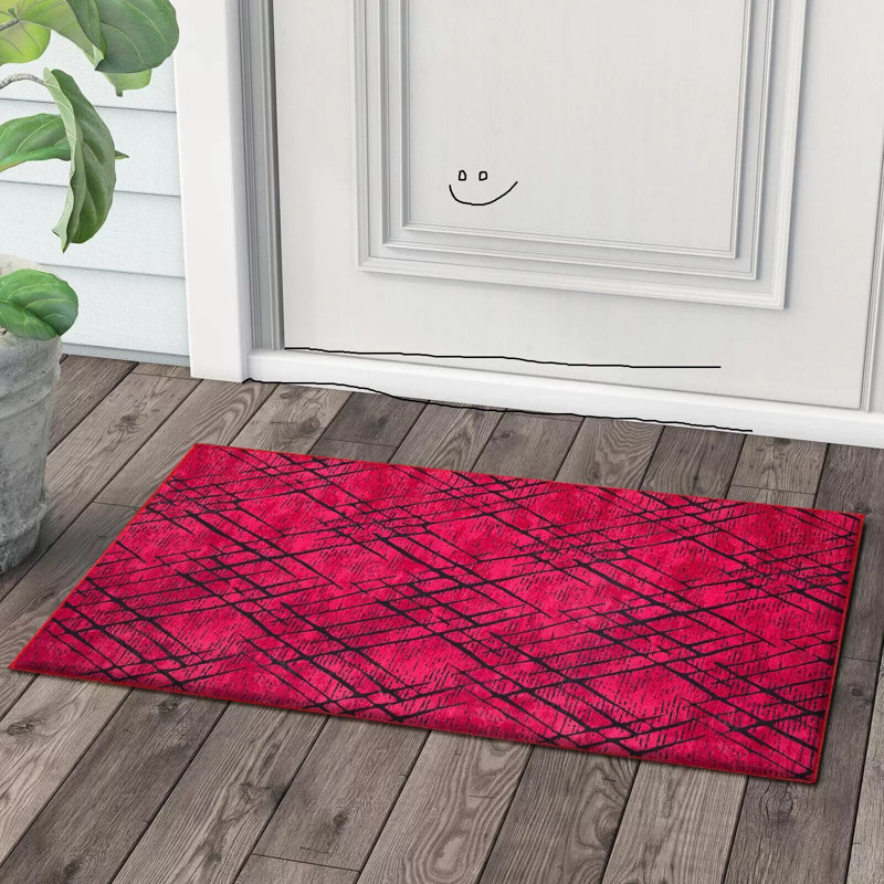 Indoor Small Large Washable Rugs Kitchen Floor Door Mat, Rectangle 50 x 80cm, Grey