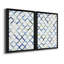 «Sea Lattice I», ensemble de 2 impressions sur toile encadrées-1118324576-1118324589