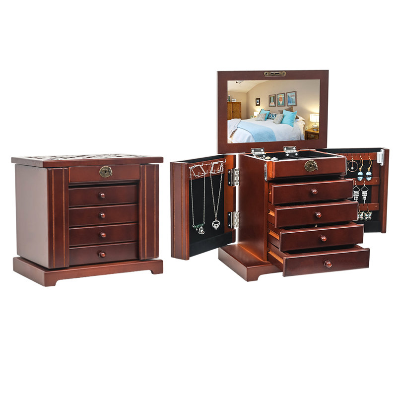 Wood Jewelry Box +