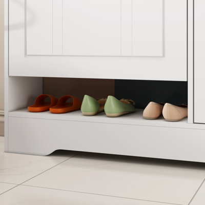 Dotted Line™ 24 Pair Shoe Storage Cabinet & Reviews | Wayfair