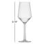 Fortessa Sole Outdoor Shatter Resistant BPA Free Premium Copolyester Plastic Drinkware 6 Pack, Yellow Sun, Sauvignon Blanc Glass-1905956545-1905956573