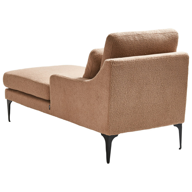 Deaveon Upholstered Chaise Lounge, Right Hand Facing, Sand Beige