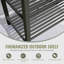 Îlot de cuisine extérieur avec rangement, îlot de cuisine en aluminium