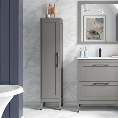 Bathroom Tall Side Cabinet LAKESIDE Collection by DAX