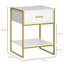 40 cm W Bedside Table