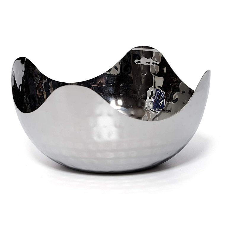 Orren Ellis Gaddy Stainless Steel Serving Bowl