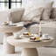 Soucoupe tasse à café Villeroy & Boch Afina, porcelaine de qualité supérieure, va au lave-vaisselle et au micro-ondes, 5,5 po, empilable, blanc
