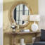 Miroir mural rond en rotin Mellonia-119935141