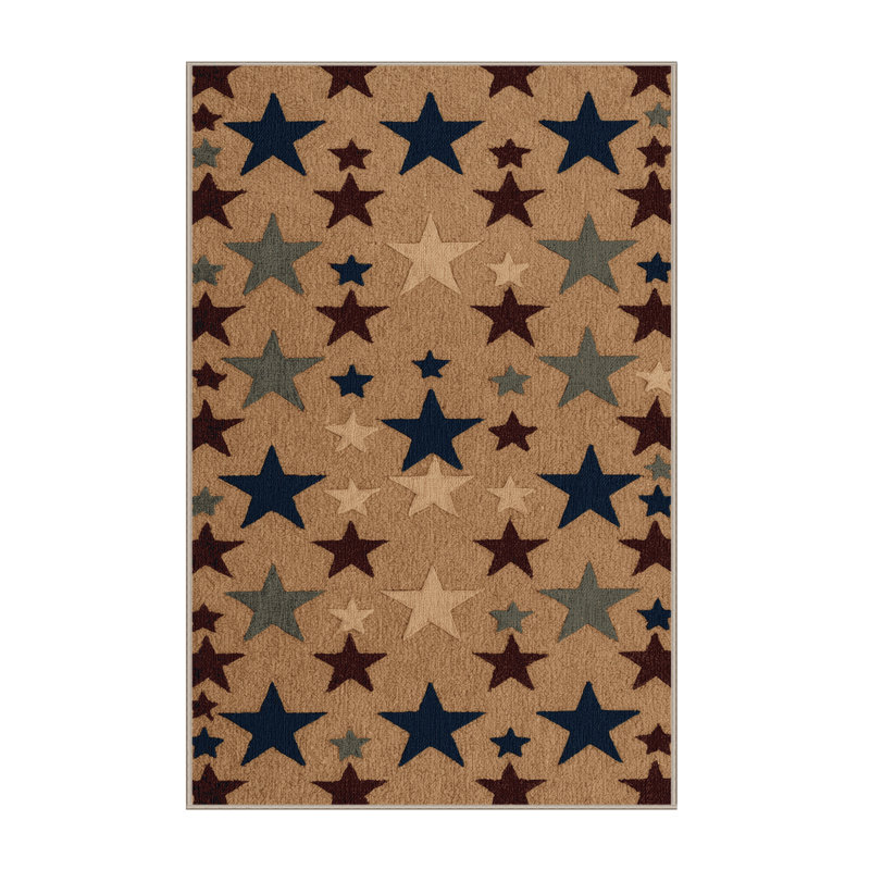 Tapis lavable Country Stars Farm, Rectangle 6 pi x 9 pi